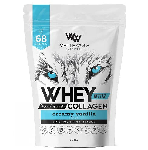 Whey Better Protein Boosted with Collagen 68 Serves
