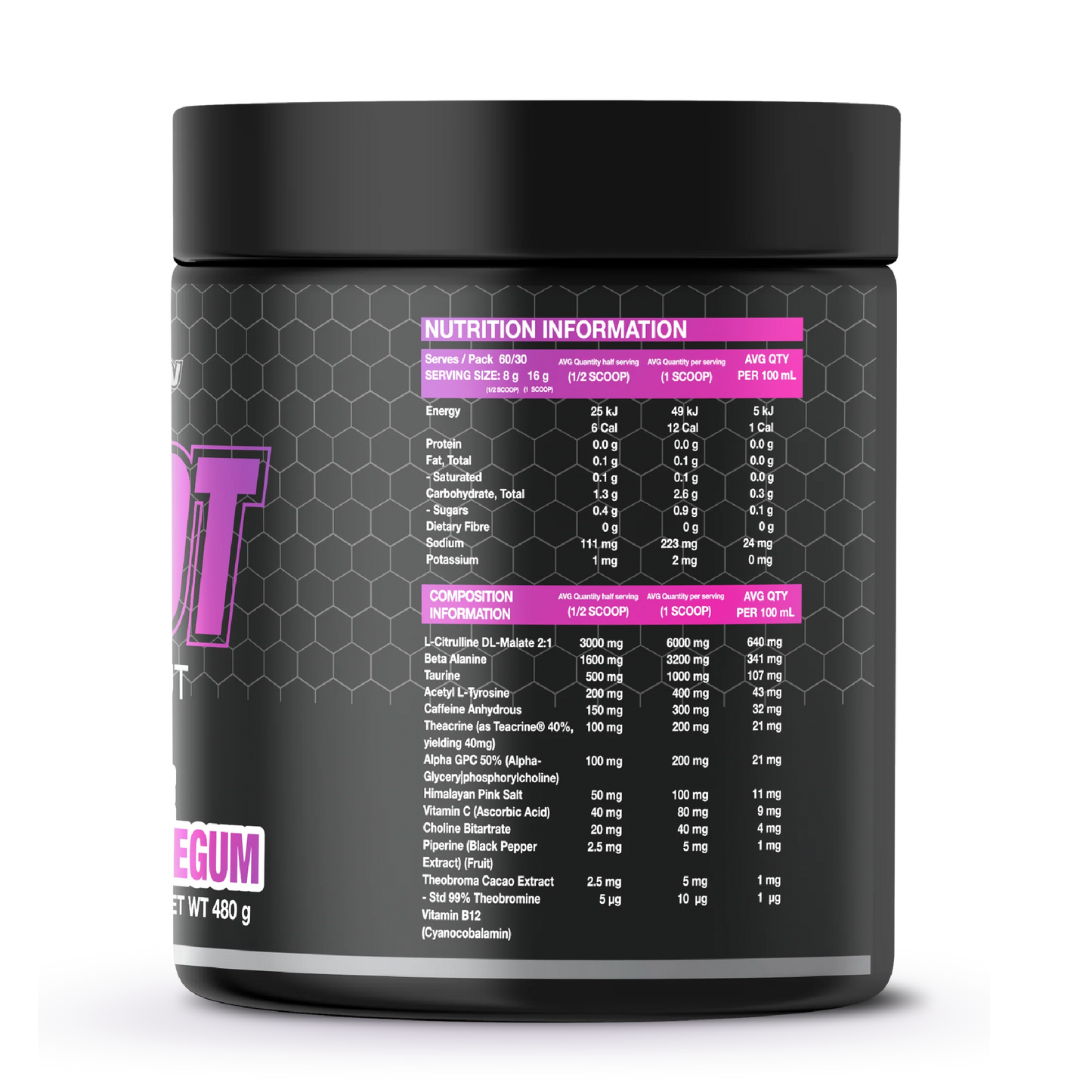 1 Shot Pre workout by All1protein