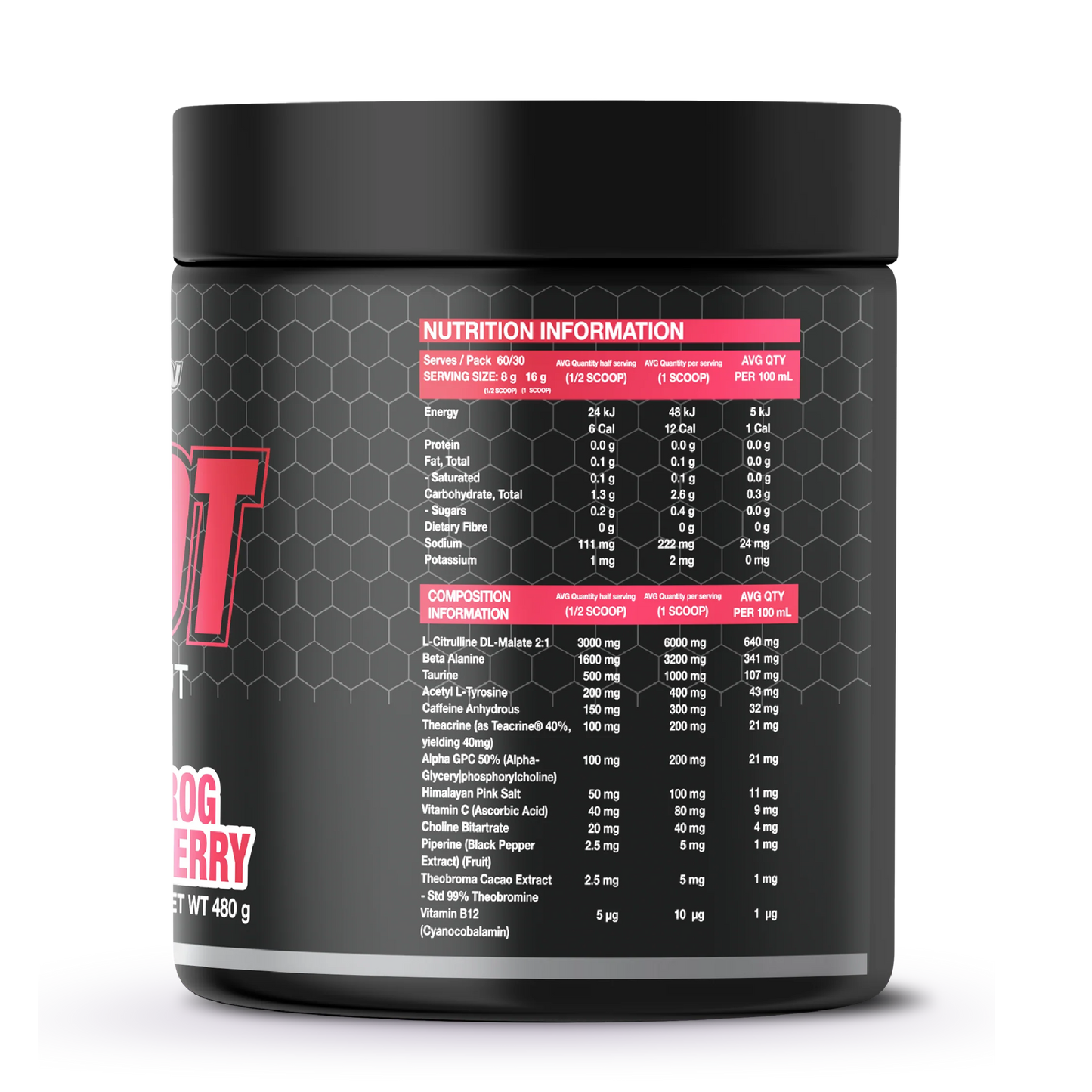 1 Shot Pre workout by All1protein