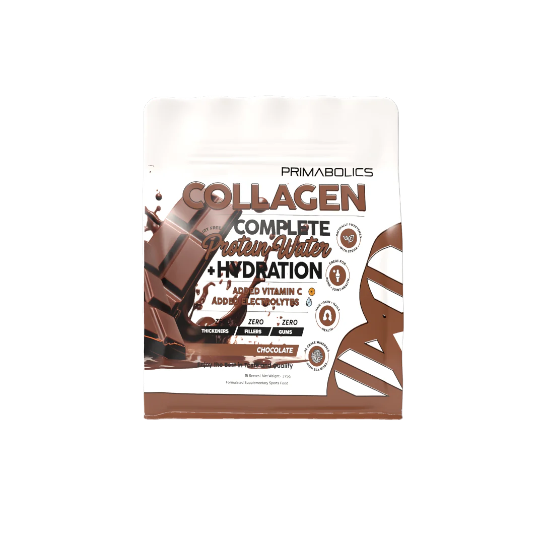 COMPLETE COLLAGEN PROTEIN WATER + HYDRATION - By Primabolics 15 Serve