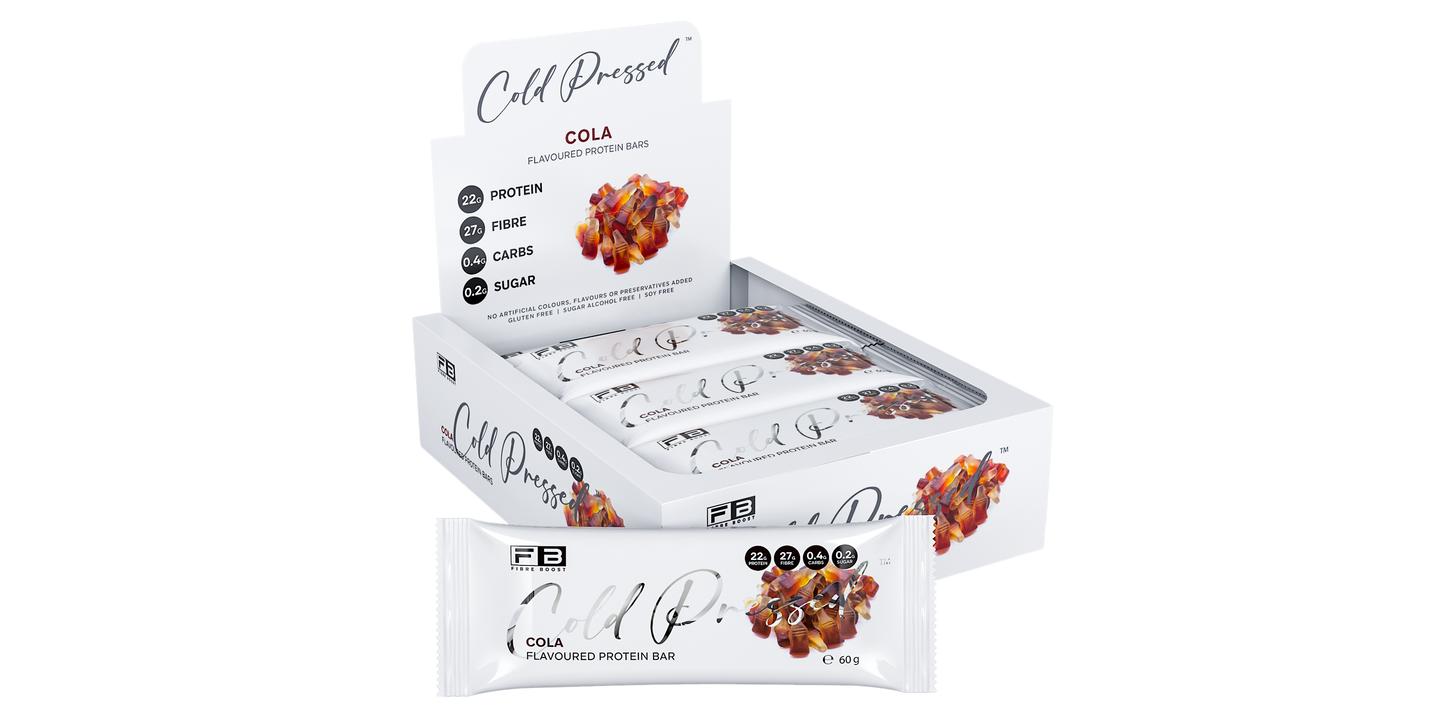 Cold Pressed Protein Bar by Fibre Boost - Single Bar