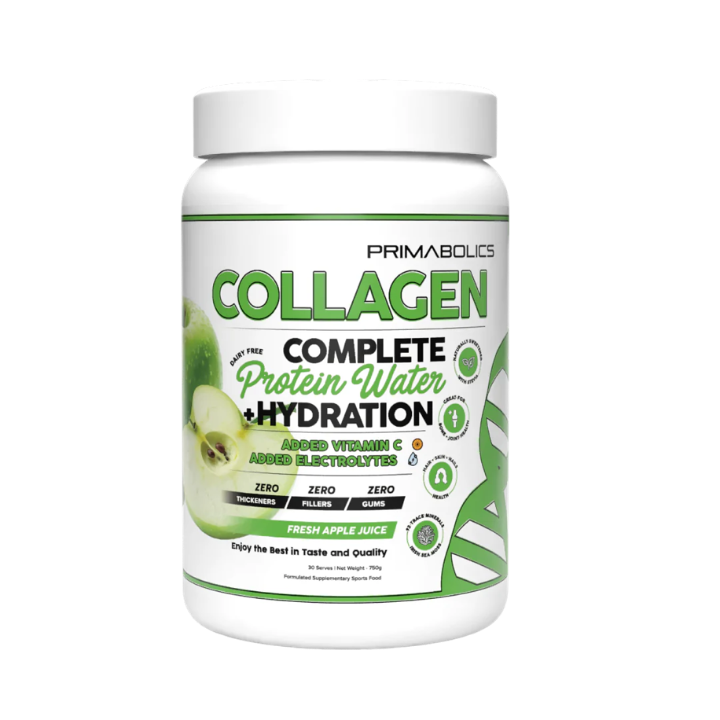 COMPLETE COLLAGEN PROTEIN WATER + HYDRATION - By Primabolics 30 Serve