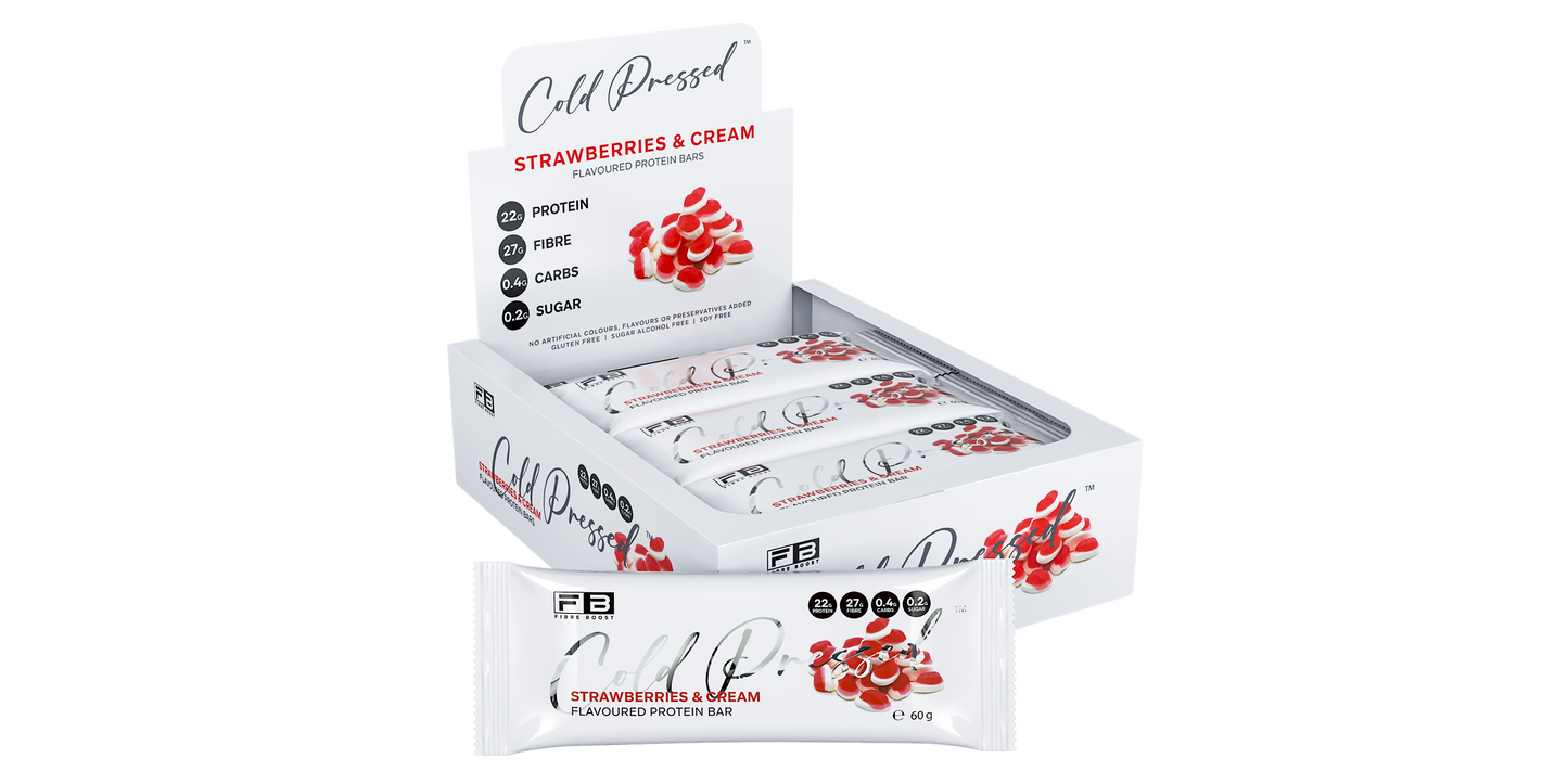 Cold Pressed Protein Bar by Fibre Boost - Single Bar