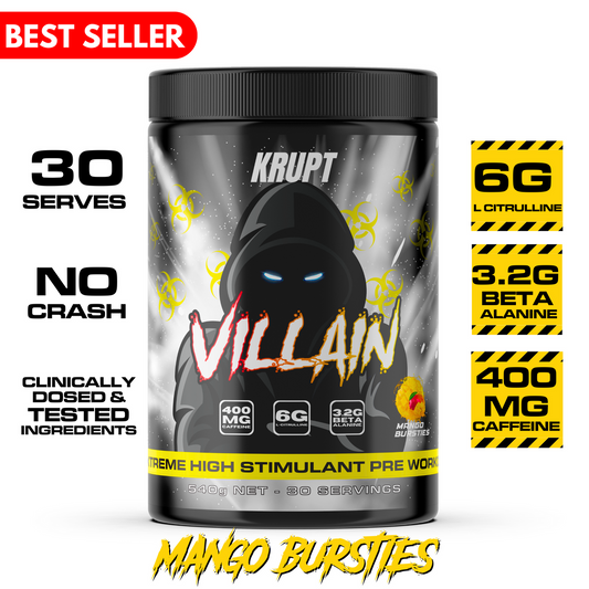 Villain pre workout