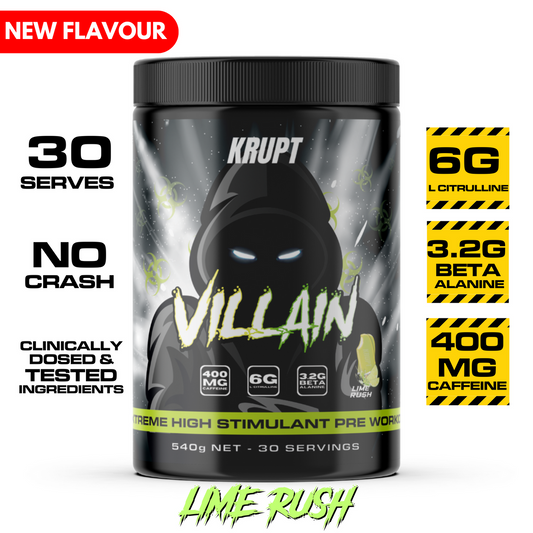 Villain pre workout