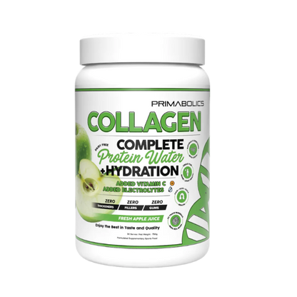 COMPLETE COLLAGEN PROTEIN WATER + HYDRATION - By Primabolics 30 Serve