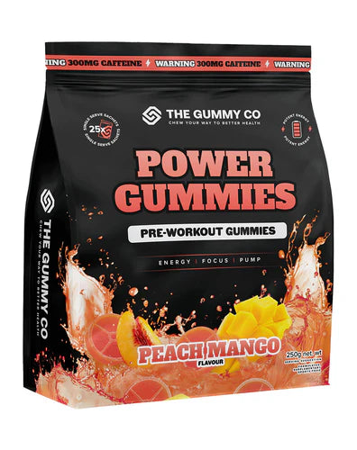 POWER GUMMIES (PRE-WORKOUT GUMMIES) BY THE GUMMY CO