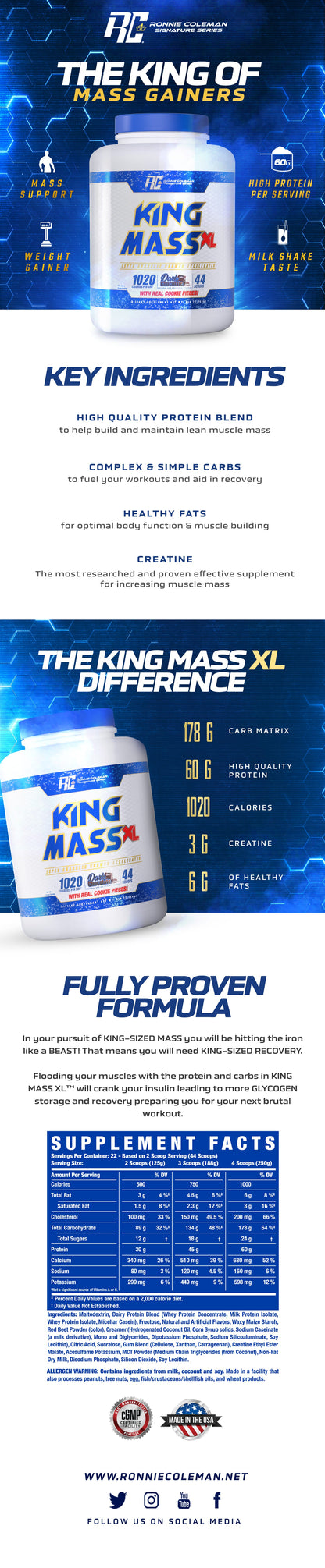 KING MASS by Ronnie Coleman