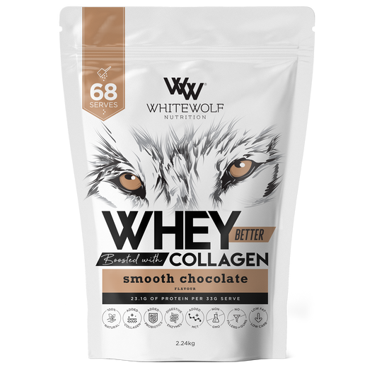 Whey Better Protein Boosted with Collagen 68 Serves