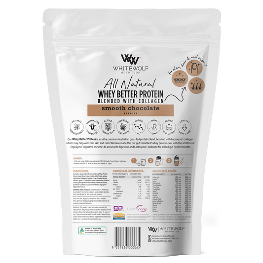Whey Better Protein Boosted with Collagen 30 Serves